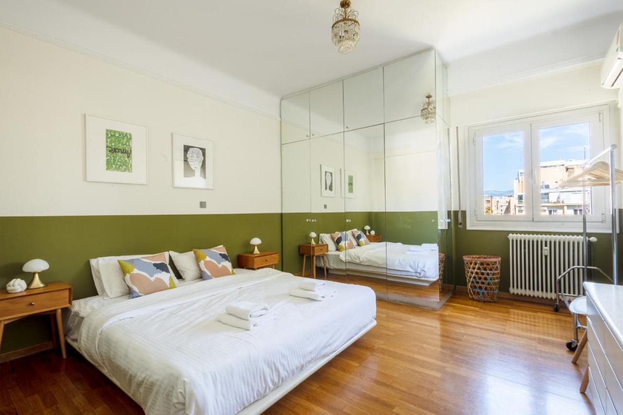 3 Bdr Apt Incredible Acropolis View Atena Exterior foto