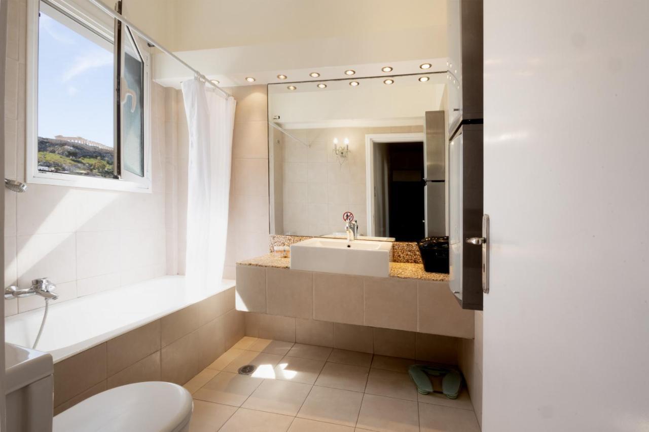 3 Bdr Apt Incredible Acropolis View Atena Exterior foto