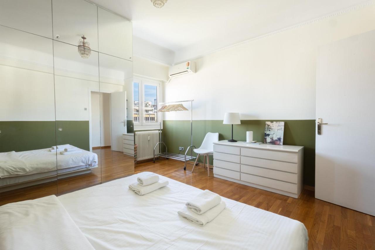 3 Bdr Apt Incredible Acropolis View Atena Exterior foto