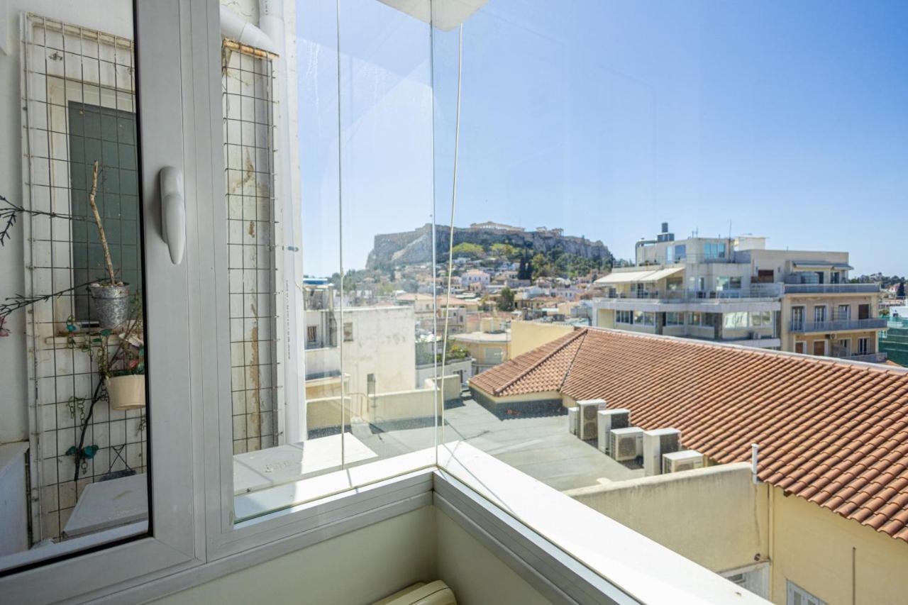 3 Bdr Apt Incredible Acropolis View Atena Exterior foto