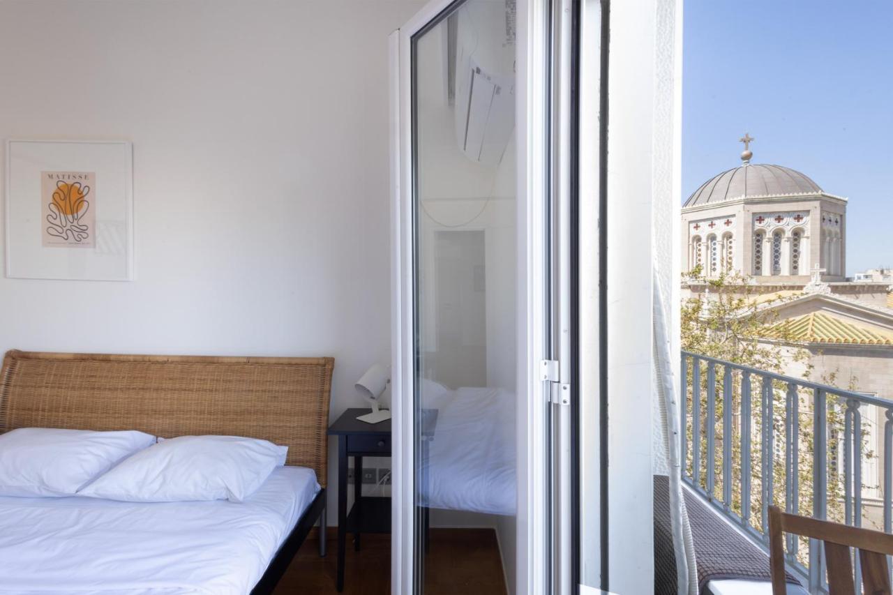 3 Bdr Apt Incredible Acropolis View Atena Exterior foto